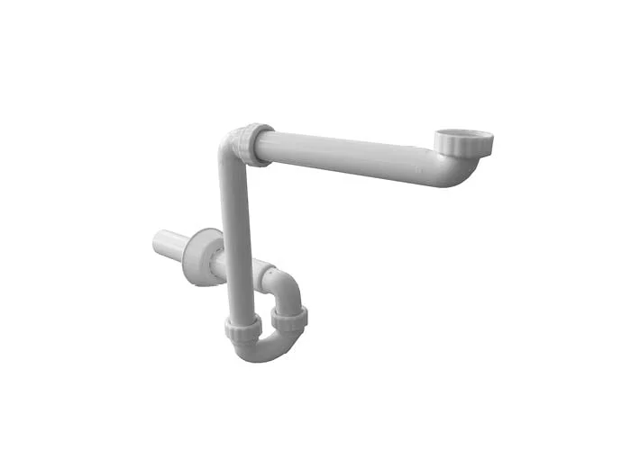 SIFON PVC SPACE SAVING FOR BOWL PVC/fi 46